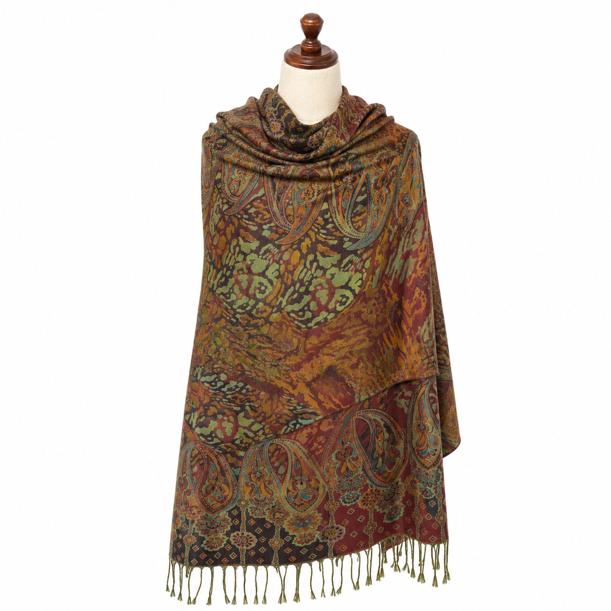 Multi Animal Pattern Stole